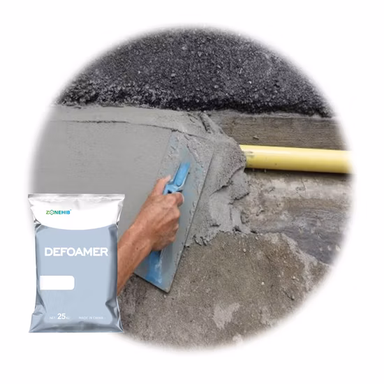Additivi per calcestruzzo e malte Antischiuma antischiuma siliconico antischiuma a base acqua